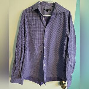 Report Collection Checkered Button Up Size XL